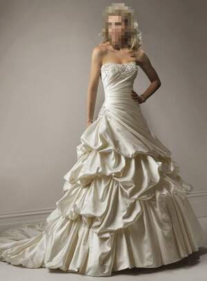 Strapless Wedding Dress