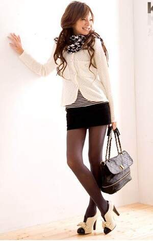 Bowknot Platforms Beige