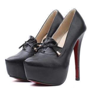 Pure Colour High-heeled Shoe