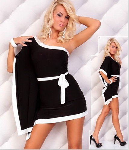 Special Design Single Shoulder Dress