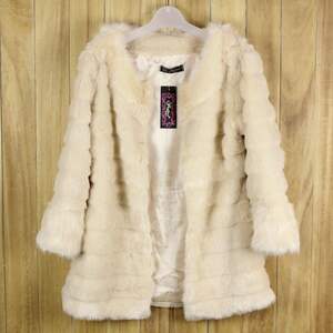 Style Solid Color Splicing Fur Long Coat