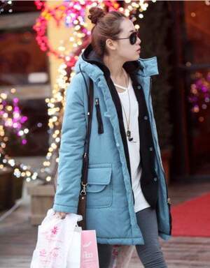 Warm Coat Blue